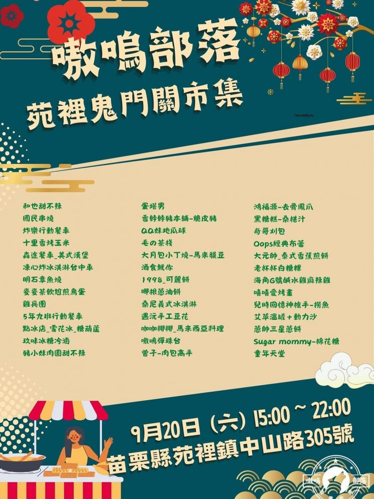 攤位名單