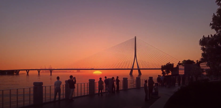淡江夕照