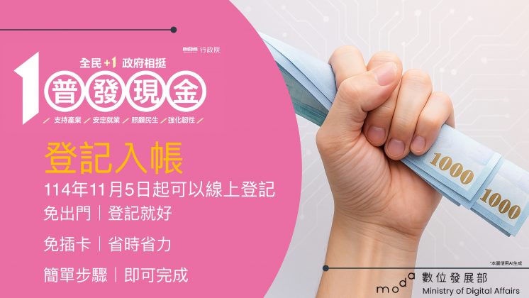 一萬開放登記時間