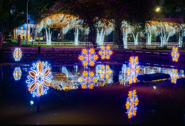 屏東聖誕節光環境