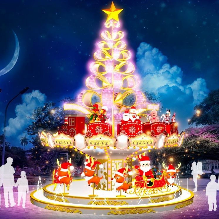 2025屏東聖誕節_屏東公園主燈