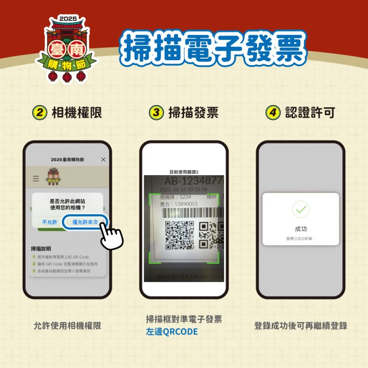 台南購物節登錄方式_電子發票