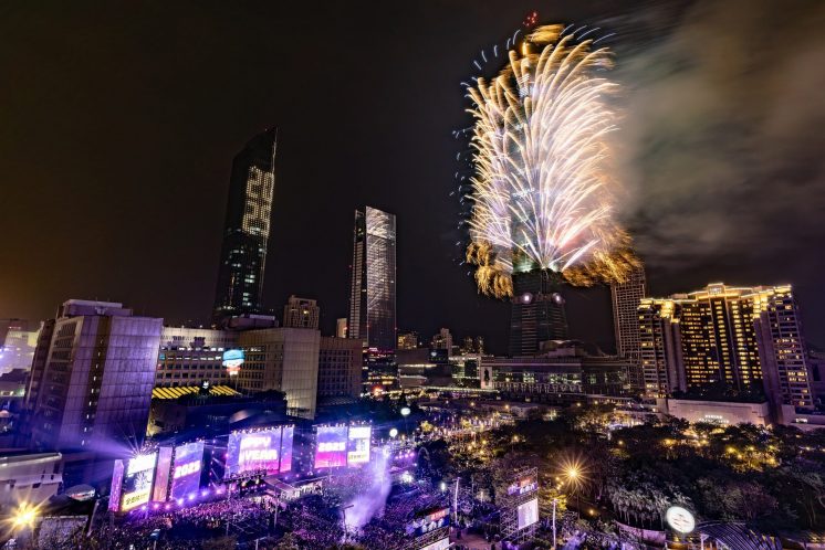 台北跨年演唱會及煙火