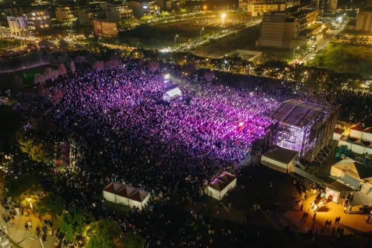 彰化歲末演唱會現場