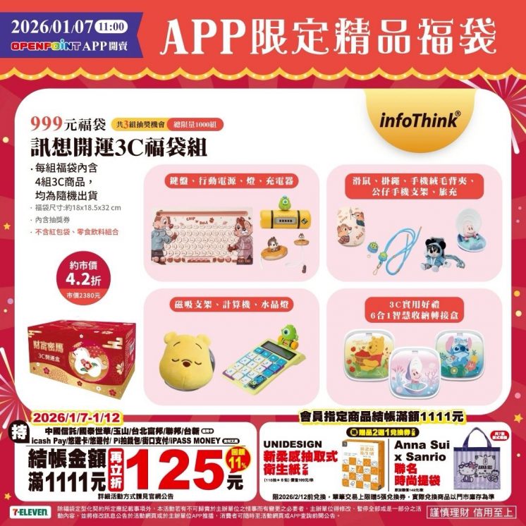 7-ELEVEN福袋_3C