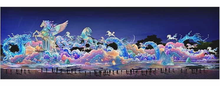 2026新北燈會_萬馬奔騰燈區