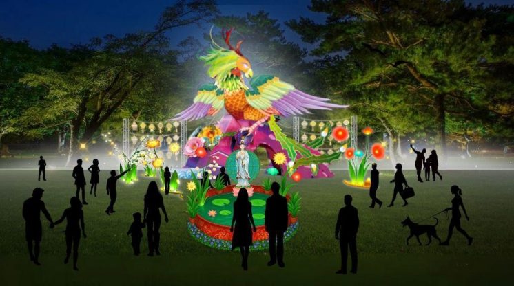 南投燈會_宗教祈福燈區