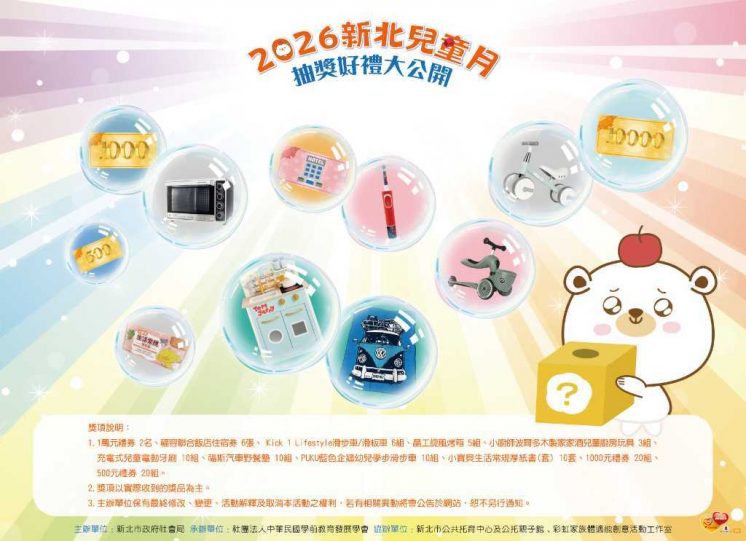 2026新北兒童月活動