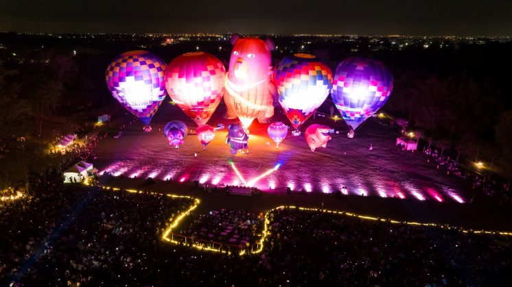 台南熱氣球光雕音樂會