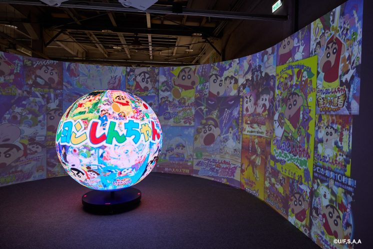 蠟筆小新展覽_展場