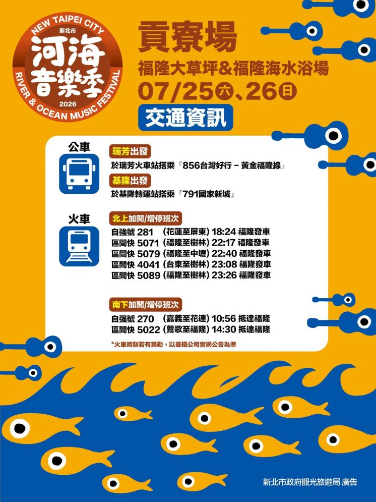 貢寮場交通資訊