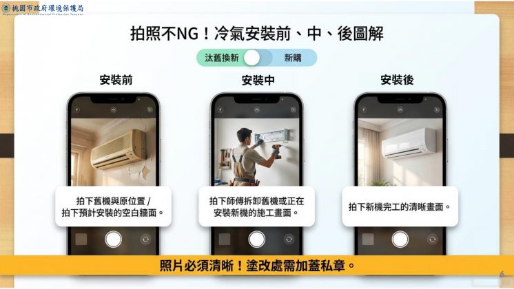 冷氣安裝照片注意事項