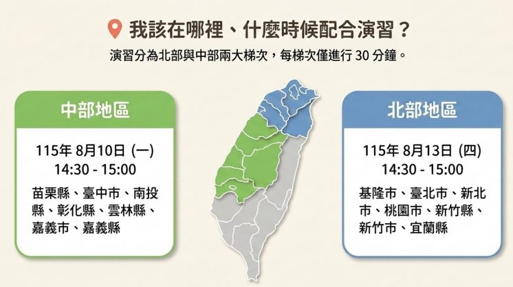 2026城鎮韌性(防空)演習_行動網路降速演練地區