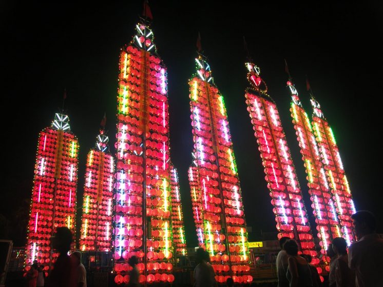 義民祭水燈排車