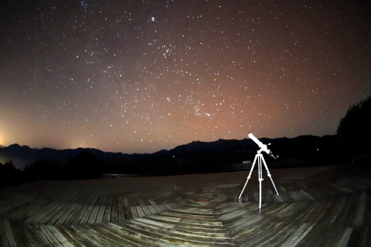 阿里山觀星