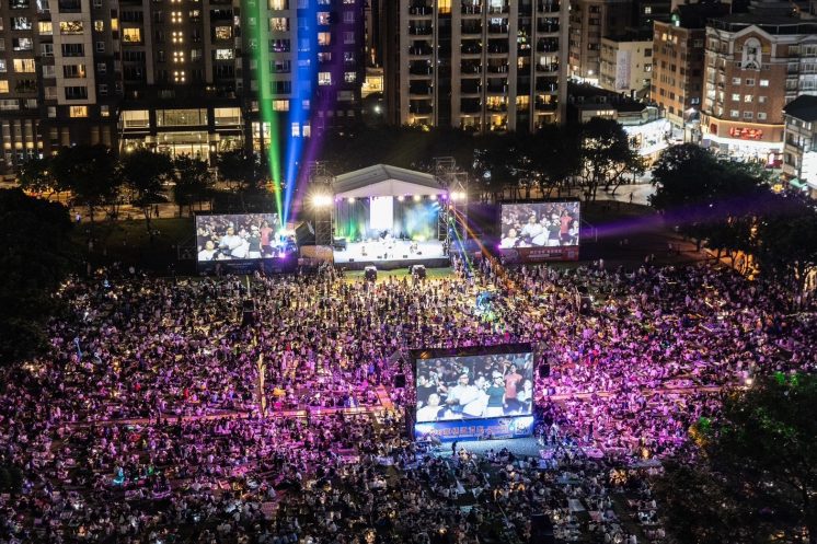 台中爵士音樂節舞台演出畫面