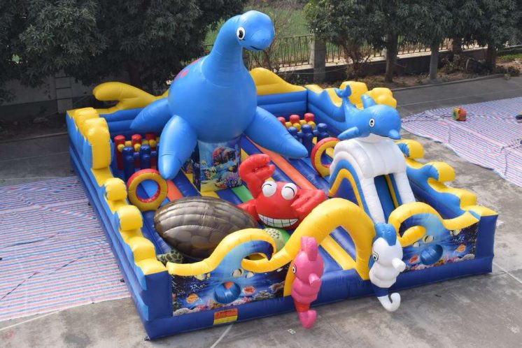 台南熱氣球派對_氣墊樂園