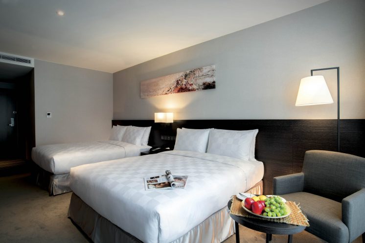 白金花園酒店家庭房