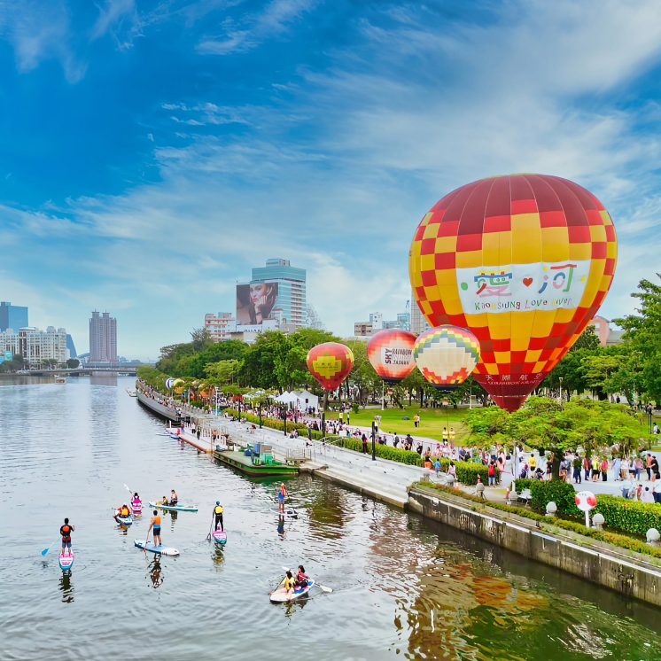 愛河熱氣球