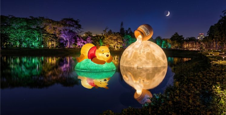 北香湖公園光織影舞