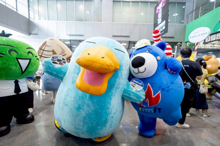 ITF台北國際旅展吉祥物遊行
